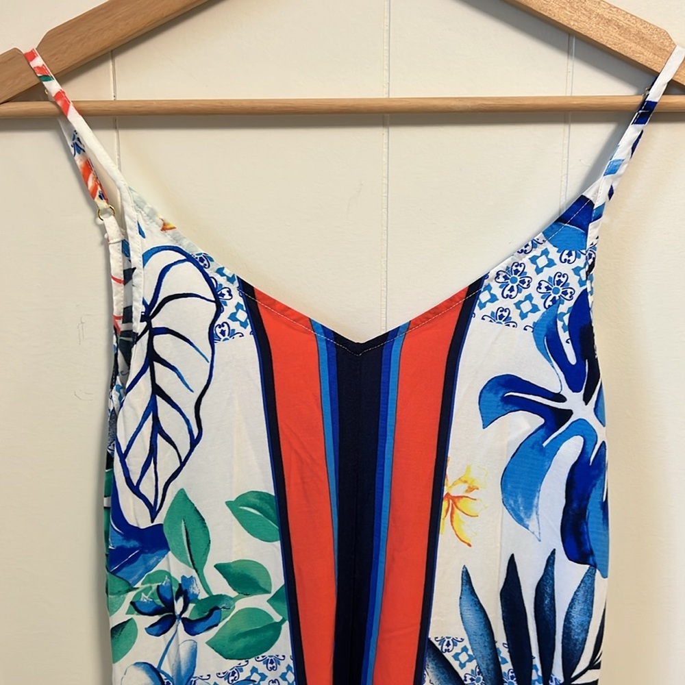 Tommy Bahama Palm Party Scarf Handkerchief Dress or Beach Pool Swim Cover Up XS - Picture 3 of 11